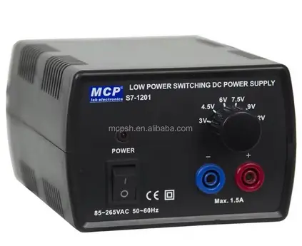 Alimentation 3-4,5-6-7,5-9-12V 1APH E-106 -S7-1201 MCP