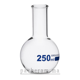 Ballon 250ml à fond plat