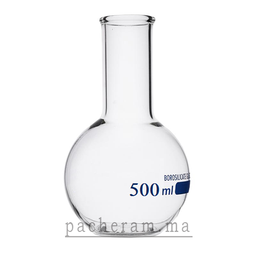 Ballon 500ml à fond plat