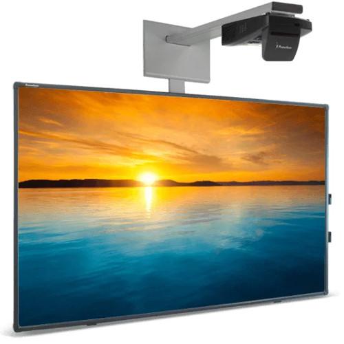 Tableau blanc interactif Promethean TBI 78" + Vidéoprojecteur Ultra Courte-Focale avec son bras de fixation