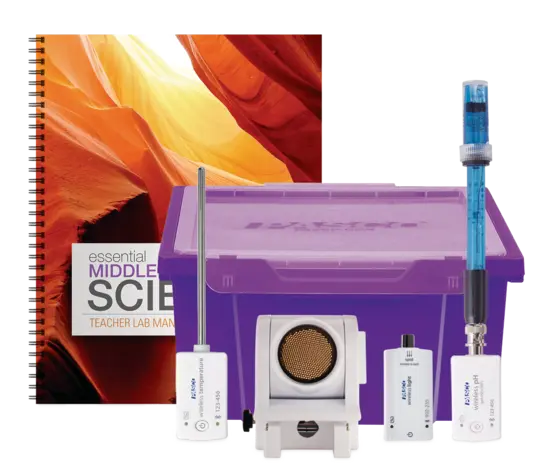 Station de laboratoire d'initiation aux sciences pour le collège PS-3312 PASCO